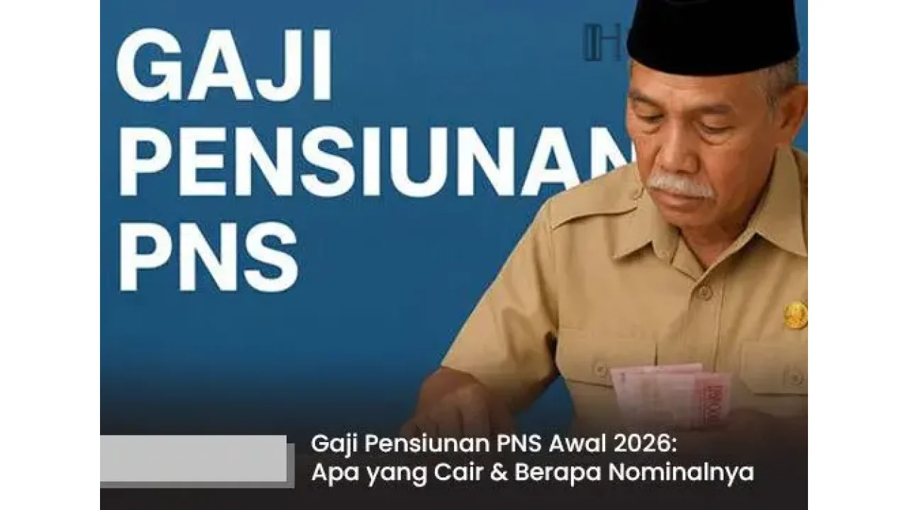Pensiunan PNS Pastikan Gaji Januari 2026 Cair Tepat Waktu, Belum Ada Kenaikan Baru