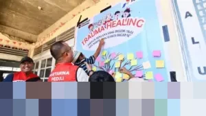 Pertamina Gelar Trauma Healing untuk 170 Anak Terdampak Bencana di Agam, Pastikan Pemulihan Psikologis