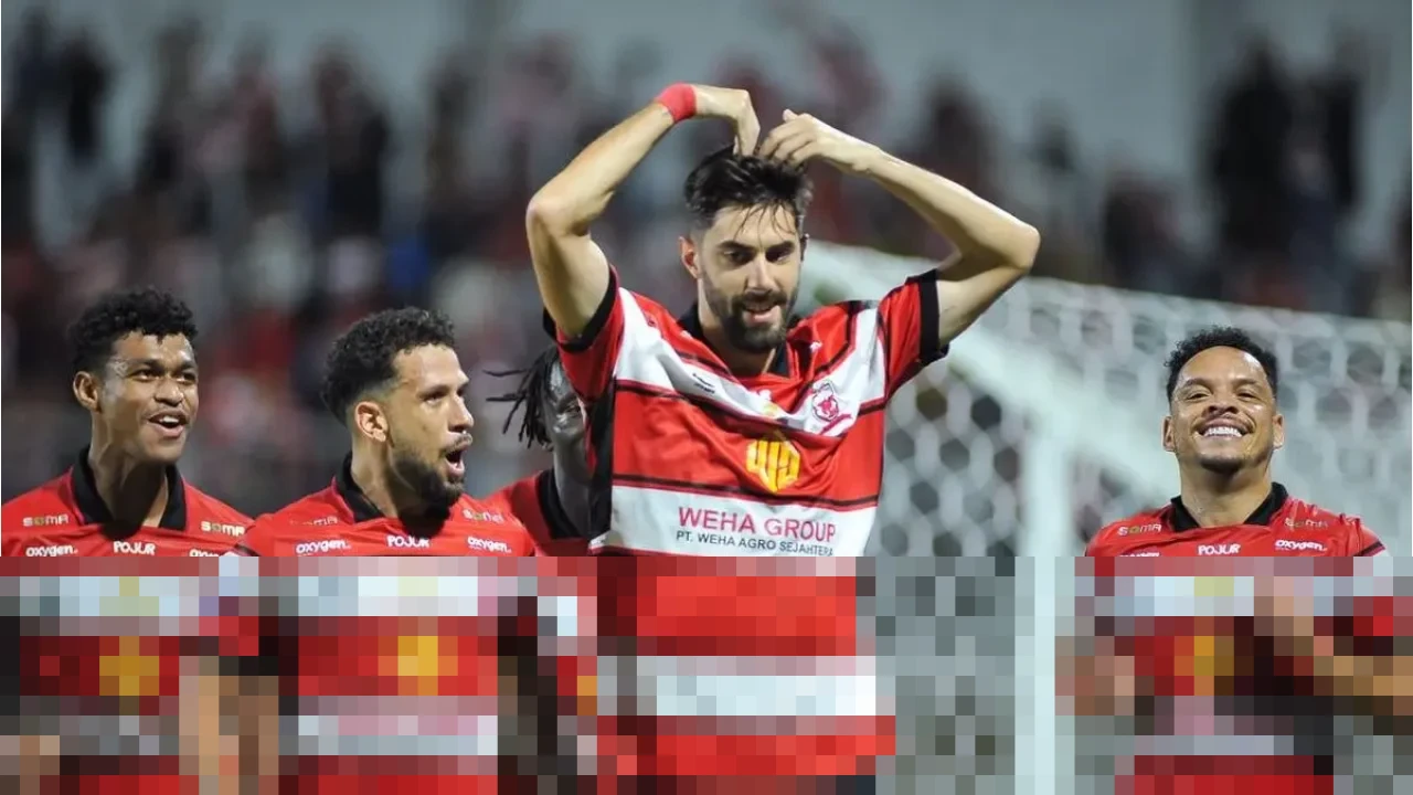 Pesta Gol di Pamelingan: Madura United Hancurkan Semen Padang 5-1 di Super League