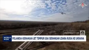 Polandia Kerahkan Jet Tempur Amankan Wilayah Udara Usai Serangan Besar-besaran Rusia ke Ukraina