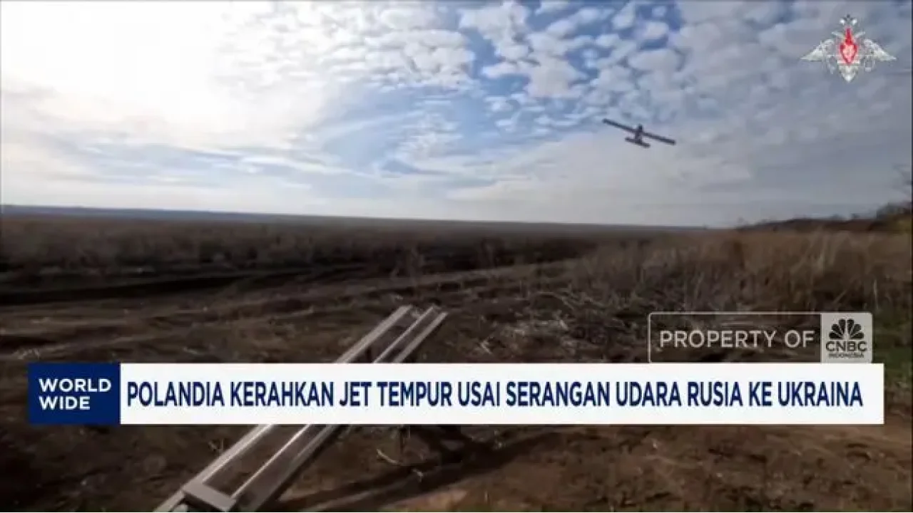 Polandia Kerahkan Jet Tempur Amankan Wilayah Udara Usai Serangan Besar-besaran Rusia ke Ukraina Polandia Kerahkan Jet Tempur Amankan Wilayah Udara Usai Serangan Besar-besaran Rusia ke Ukraina