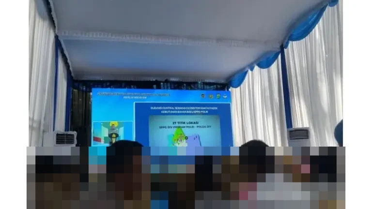 Polda DIY Resmikan SPPG Polri di Bantul, Kapolda Harap Jadi Role Model Program Makan Bergizi Gratis