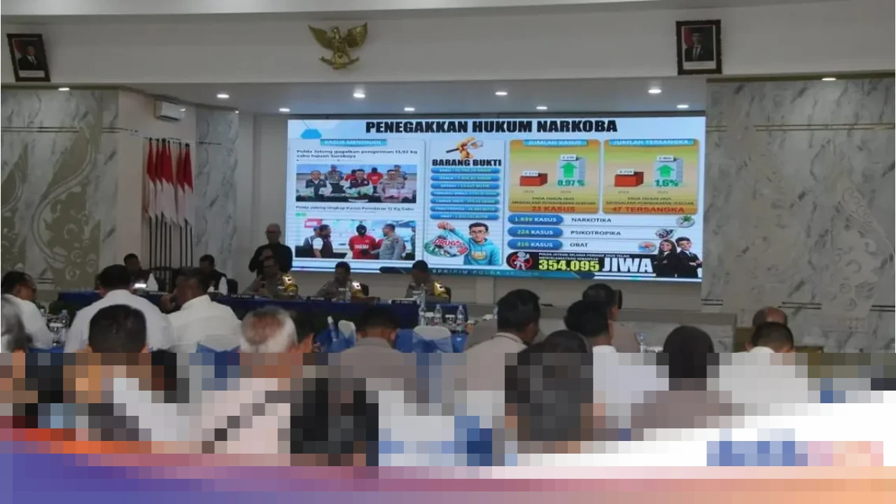 Polda Jawa Tengah Umumkan Penurunan Angka Kriminalitas dan Gangguan Kamtibmas Sepanjang 2025