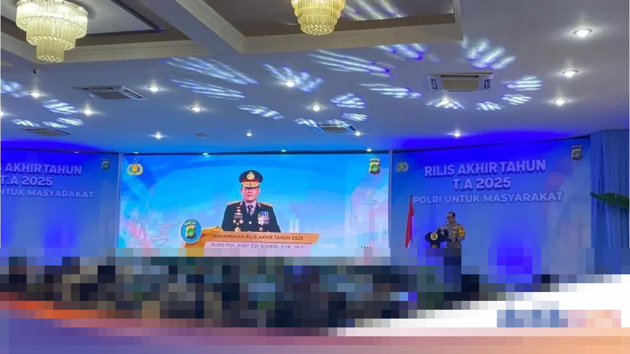 Polda Metro Jaya Rilis Akhir Tahun 2025: Ungkap Kasus Kriminal dan Narkoba, Dukung Indonesia Emas 2045
