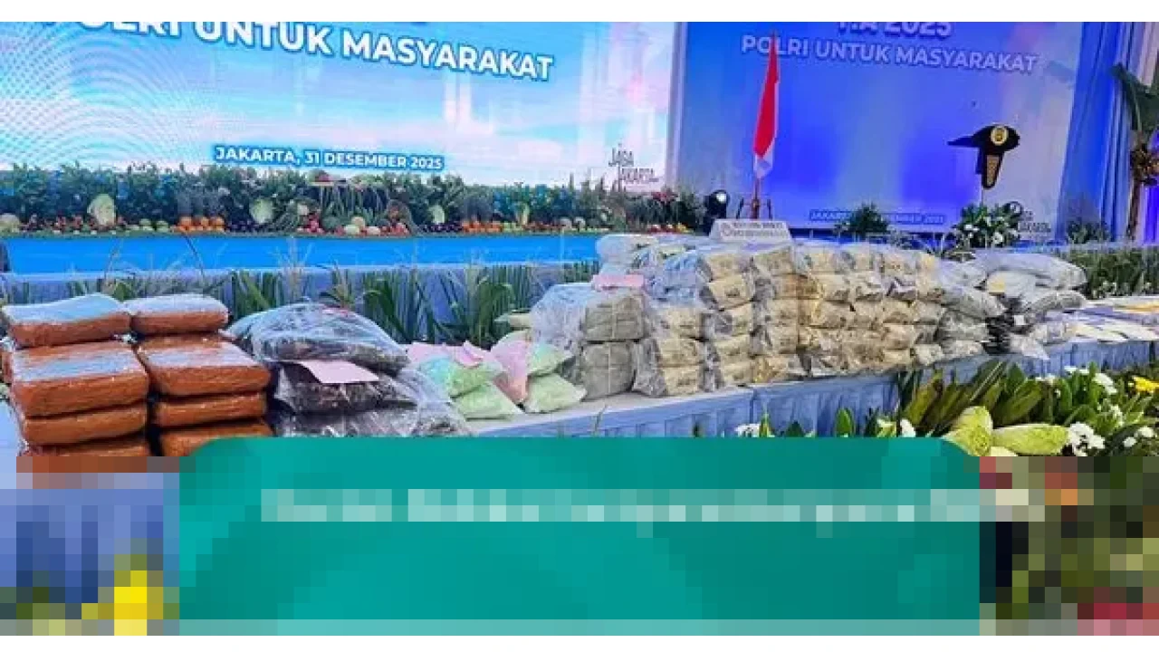Polda Metro Jaya Ungkap 7.426 Kasus Narkoba Sepanjang 2025, Naik 1,1 Persen dari Tahun Sebelumnya Polda Metro Jaya Ungkap 7.426 Kasus Narkoba Sepanjang 2025, Naik 1,1 Persen dari Tahun Sebelumnya