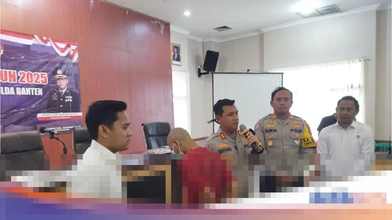 Polres Pandeglang Tangkap Nuryana, Pelaku Pembegalan Tukang Ojek yang Digorok dan Motornya Dicuri