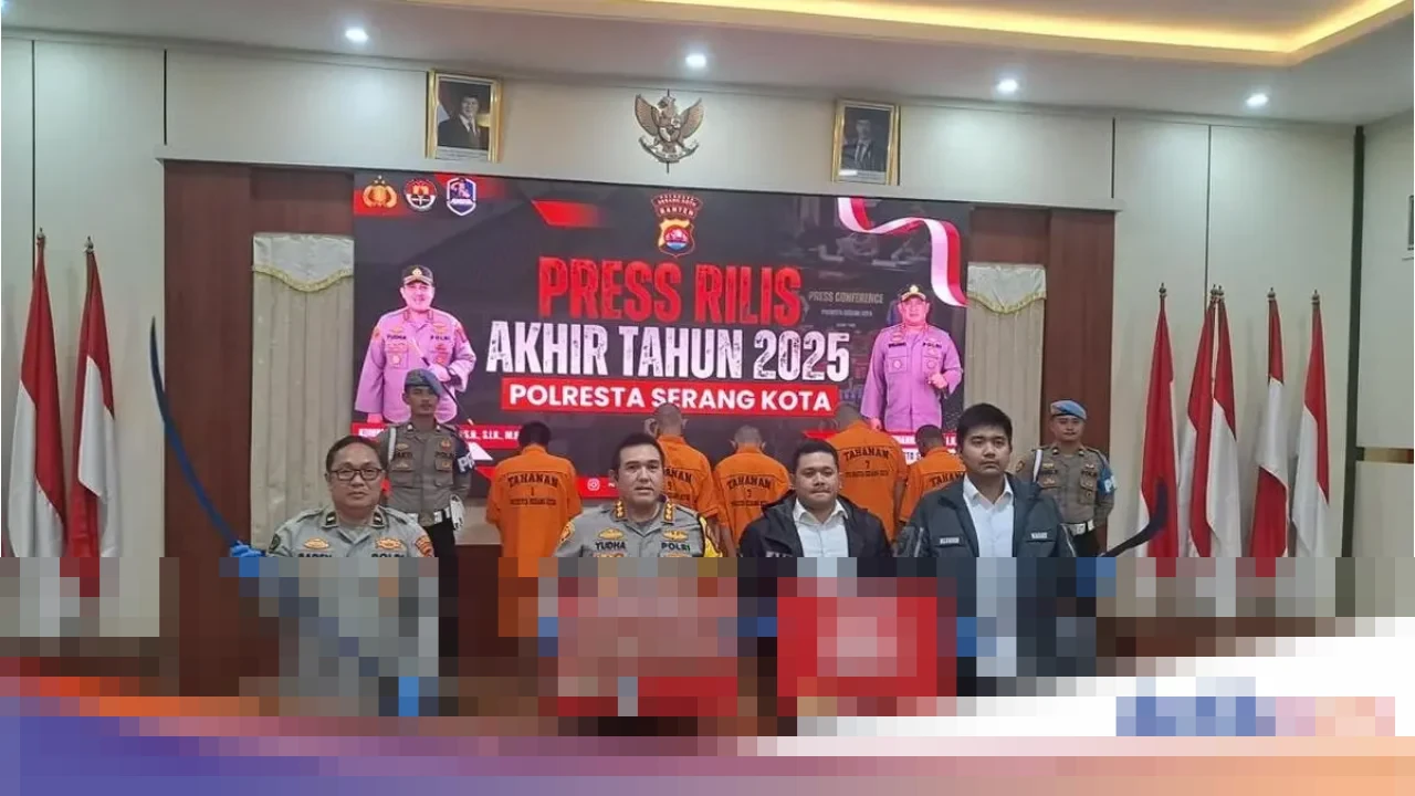 Polresta Serang Kota Catat Penurunan Kriminalitas, Kasus Narkotika Justru Melonjak Sepanjang 2025 Polresta Serang Kota Catat Penurunan Kriminalitas, Kasus Narkotika Justru Melonjak Sepanjang 2025