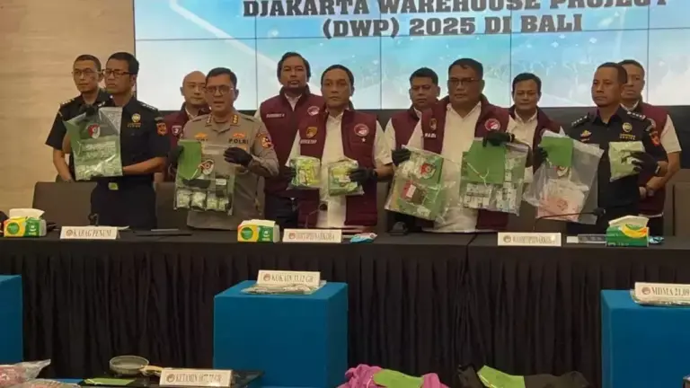 Polri Gagalkan Enam Sindikat Narkoba yang Bidik DWP 2025 Bali, 17 Tersangka Diamankan