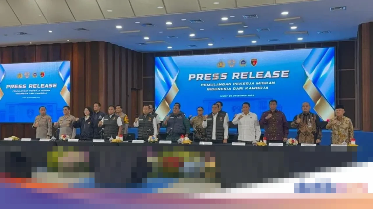 Polri Jemput 9 WNI Korban TPPO di Kamboja, KSPSI dan Bupati Kuningan Sampaikan Apresiasi