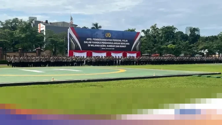 Polri Kerahkan 300 Personel Tambahan ke Aceh, Wakapolri: Perkuat Penanganan Bencana di Tiga Wilayah