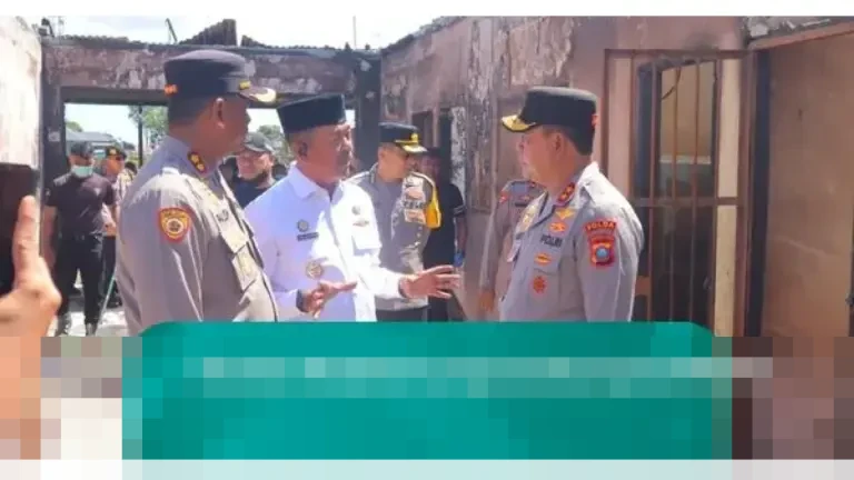 Polsek Muara Batang Gadis Dibakar Massa, Kapolres Madina Tetapkan Lima Tersangka