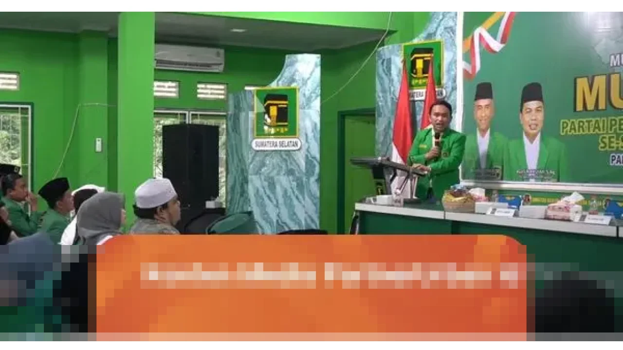 PPP Sumsel Targetkan Kembali ke Senayan pada Pemilu 2029, Konsolidasi Dini Dimulai Lewat Muswil X PPP Sumsel Targetkan Kembali ke Senayan pada Pemilu 2029, Konsolidasi Dini Dimulai Lewat Muswil X