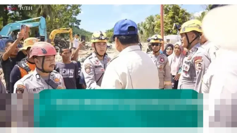 Prabowo Sapa Anggota Polri di Tapsel: “Masih Kuat?” Setelah Sebulan Bertugas