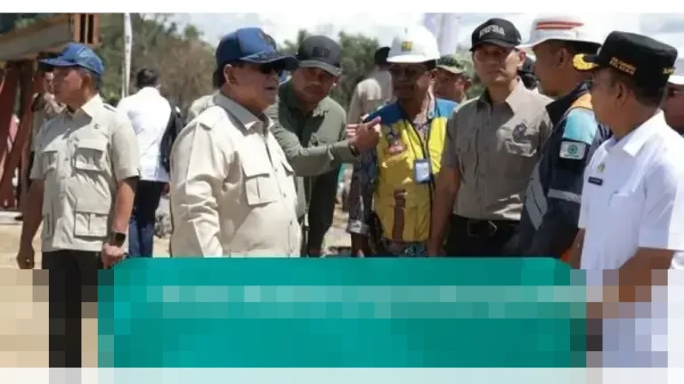 Prabowo Tinjau Posko Kesehatan Korban Bencana di Batang Toru, Pastikan Penanganan Medis Optimal