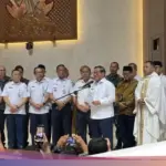 Pramono Anung Serukan Doa untuk Korban Bencana Sumatera Saat Safari Natal Gereja