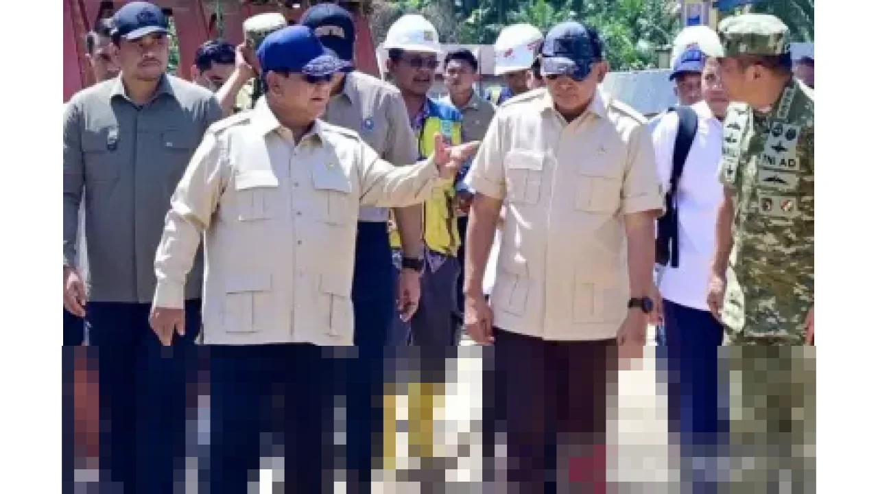 Presiden Prabowo Apresiasi TNI/Polri di Tapsel, Pastikan Pemulihan Pascabencana Berjalan