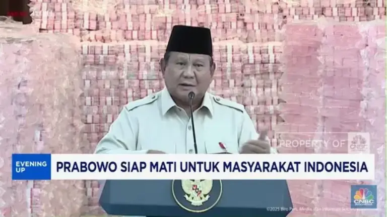 Presiden Prabowo Subianto Tegaskan Komitmen Berantas Korupsi: “Siap Mati untuk Masyarakat Indonesia” Presiden Prabowo Subianto Tegaskan Komitmen Berantas Korupsi: “Siap Mati untuk Masyarakat Indonesia”