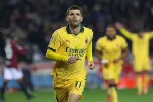 Pulisic Cetak Brace, AC Milan Kudeta Puncak Klasemen Serie A