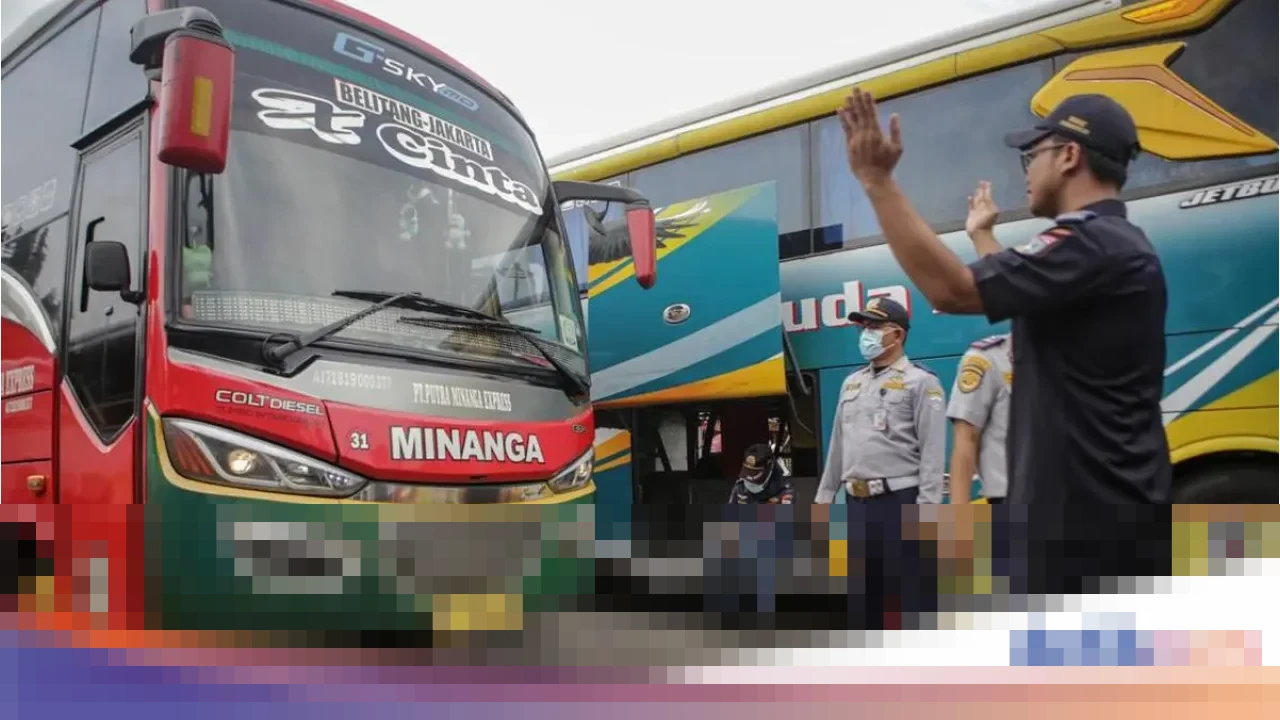 Ratusan Bus Angkutan Nataru Gagal Ramp Check, Puluhan Sopir Dinyatakan Tidak Sehat di Jakarta
