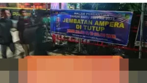 Rekayasa Lalu Lintas Malam Tahun Baru: Jembatan Ampera Palembang Ditutup Pukul 22.00 WIB