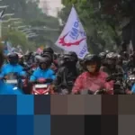 Ribuan Buruh Kuasai Jalanan Medan Merdeka Selatan, Tuntut Revisi UMSK Jawa Barat 2026