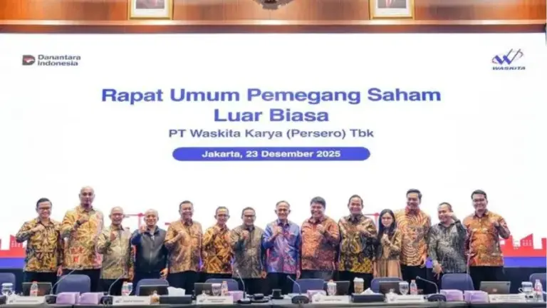 RUPSLB Waskita Karya Tetapkan Sutrisno Komisaris Utama dan Paulus Budi Kartiko Direktur Operasi II