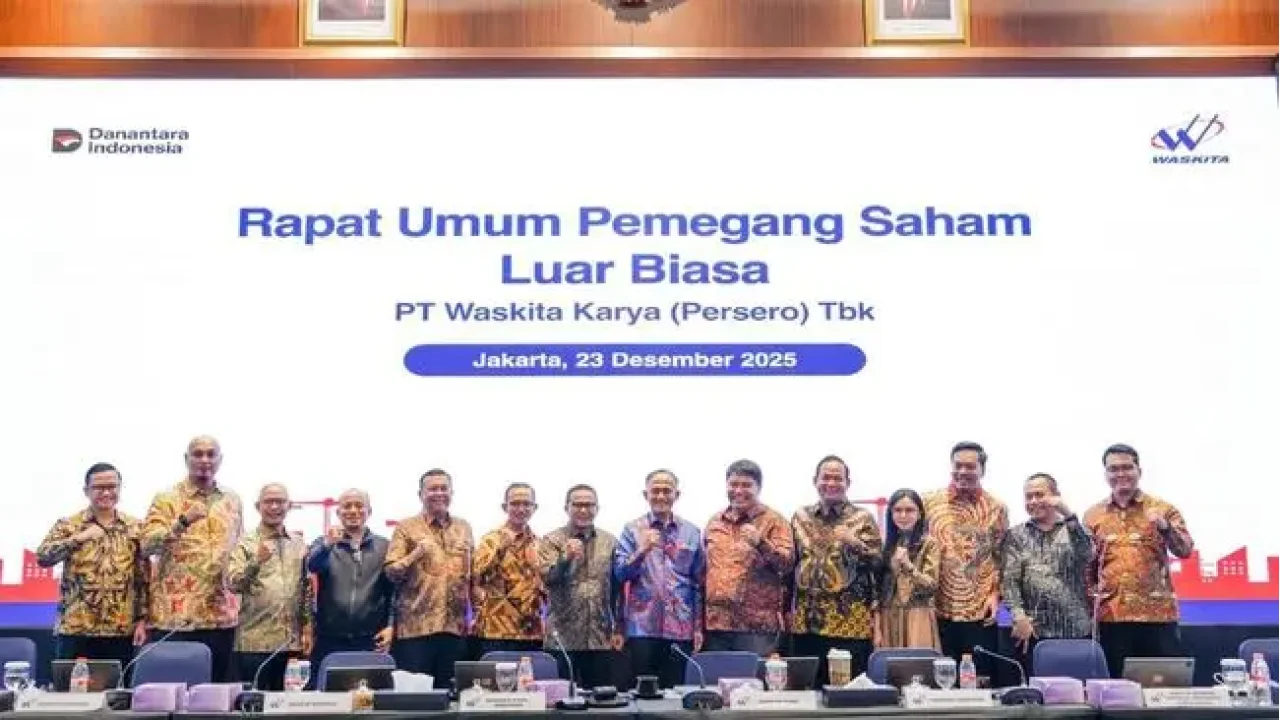 RUPSLB Waskita Karya Tetapkan Sutrisno Komisaris Utama dan Paulus Budi Kartiko Direktur Operasi II