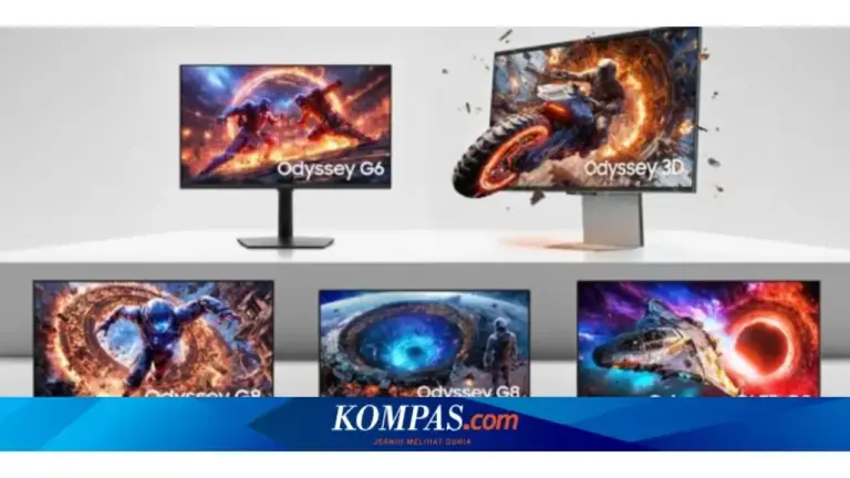 Samsung Luncurkan Jajaran Monitor Gaming Odyssey 2026: Resolusi 6K dan Refresh Rate 1.040 Hz