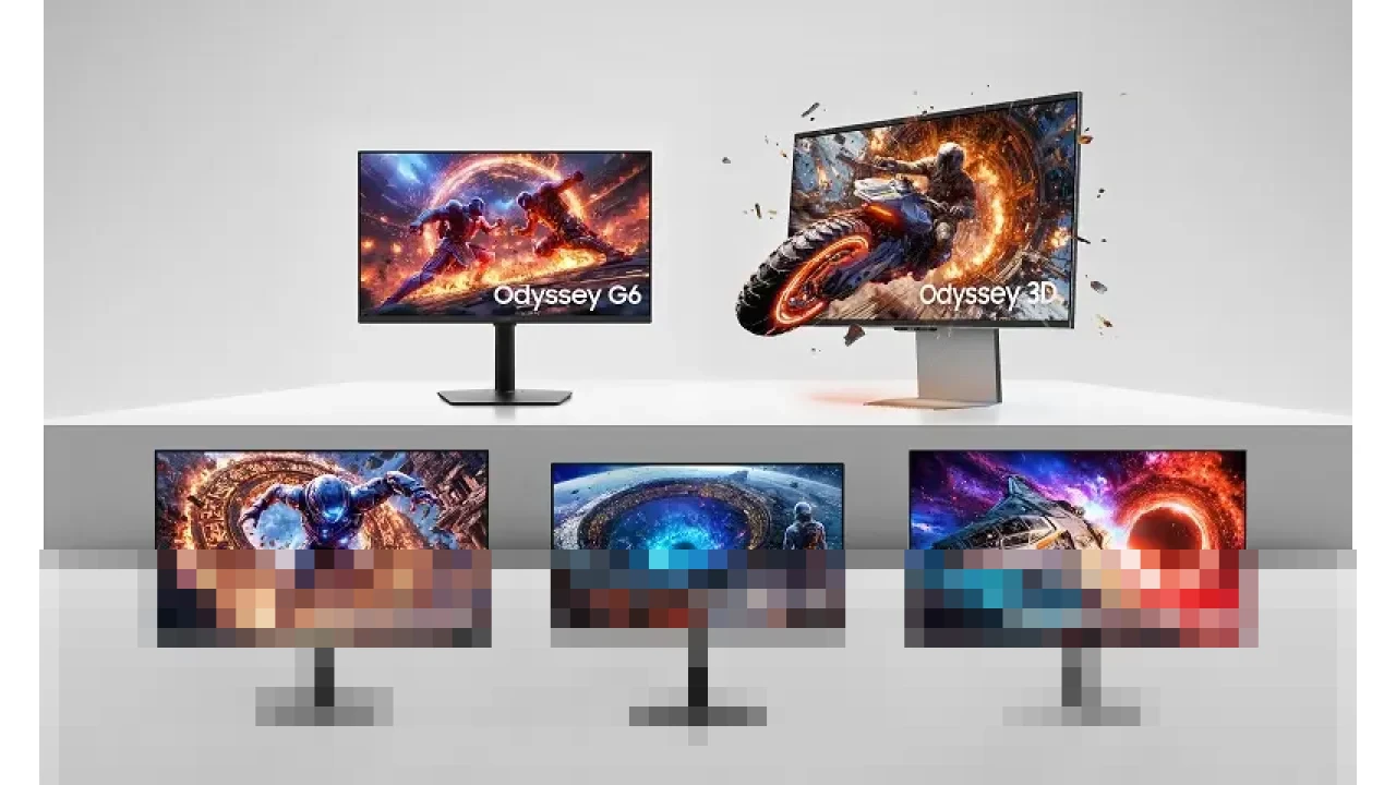 Samsung Perkenalkan Monitor Gaming Odyssey Terbaru, Hadirkan Layar 3D 6K Tanpa Kacamata Pertama di Dunia