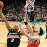 San Antonio Spurs Libas Oklahoma City Thunder 130-110, Raih Tujuh Kemenangan Beruntun