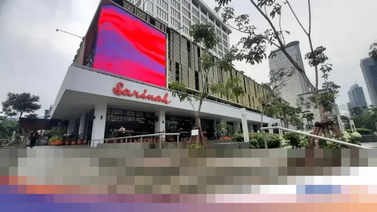 Sarinah Pastikan Operasional Normal Pasca Kebakaran Dekorasi Pita di Fasad Gedung