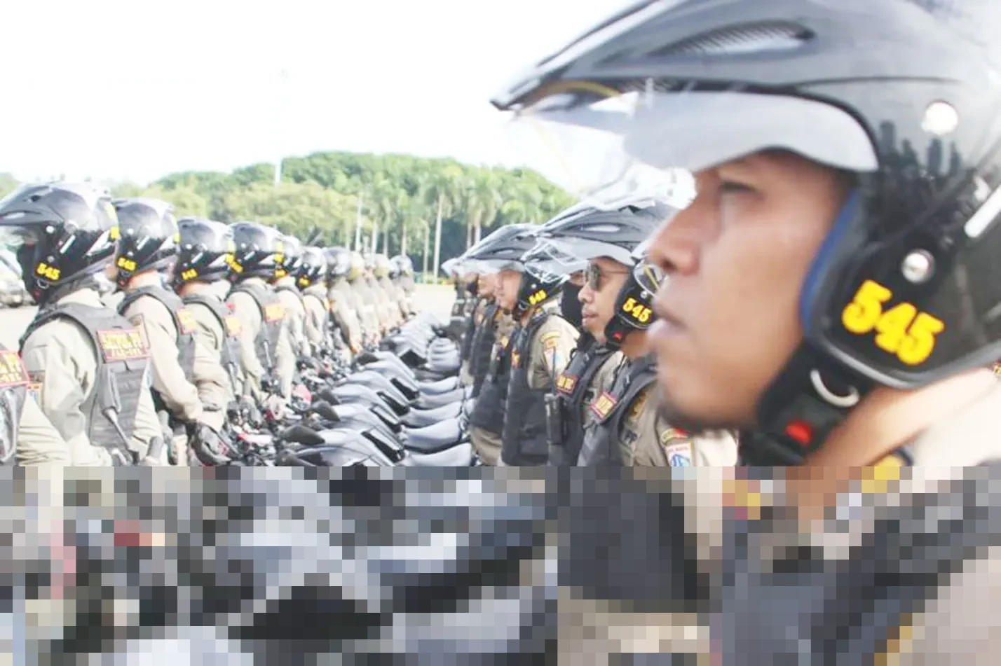 Satpol PP DKI Kerahkan 288 Personel URC untuk Pengamanan Malam Tahun Baru 2026