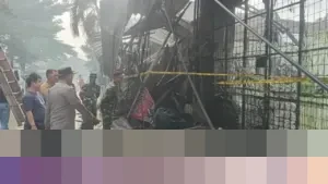 Satu Orang Tewas dalam Kebakaran Bengkel dan Toko Material di Ciputat Timur Tangsel Dini Hari