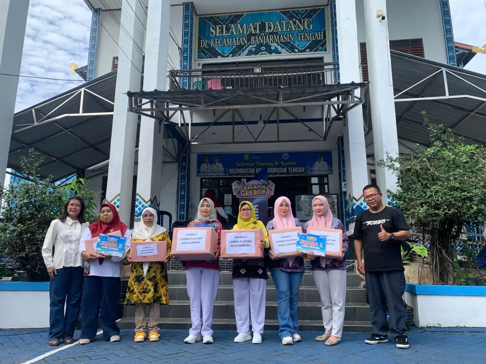 Semarak Yamaha Nge-Grebek di Banjarmasin Tengah: Dekatkan Diri dengan Warga Lewat Beragam Aktivitas