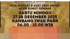Seniman Palembang Gelar Konser Amal 2 Hari untuk Korban Bencana Sumatera