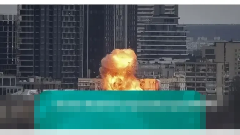 Serangan Rudal dan Drone Rusia Hantam Kiev, Satu Tewas dan Ratusan Ribu Warga Alami Pemadaman Listrik