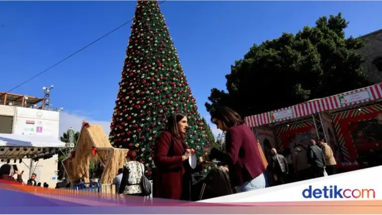 Setelah Dua Tahun Absen Akibat Perang Gaza, Betlehem Kembali Merayakan Natal Penuh Harapan