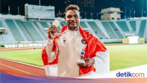 Silfanus Ndiken: “Bangga Sekali, SEA Games Pertama Langsung Raih Perak Lempar Lembing”