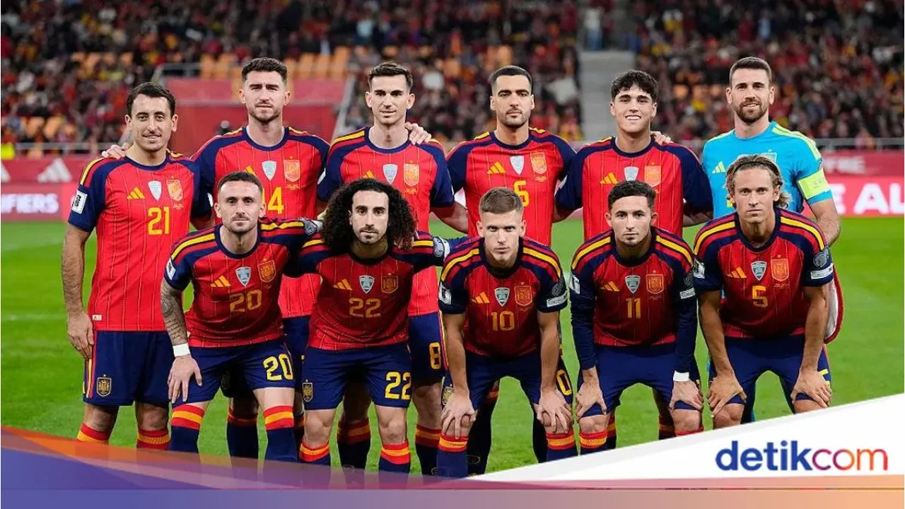 Spanyol Kokoh di Puncak Ranking FIFA Akhir Tahun 2025, Indonesia Bertahan di Posisi 122
