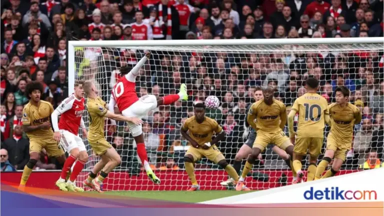 Superkomputer Opta Ramal Arsenal Menang 70,5 Persen Lawan Crystal Palace di Emirates