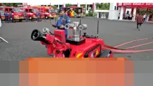 Surabaya Perkuat Armada Pemadam Kebakaran dengan Robot Tahan Ledakan dan Mobil Hazmat Canggih