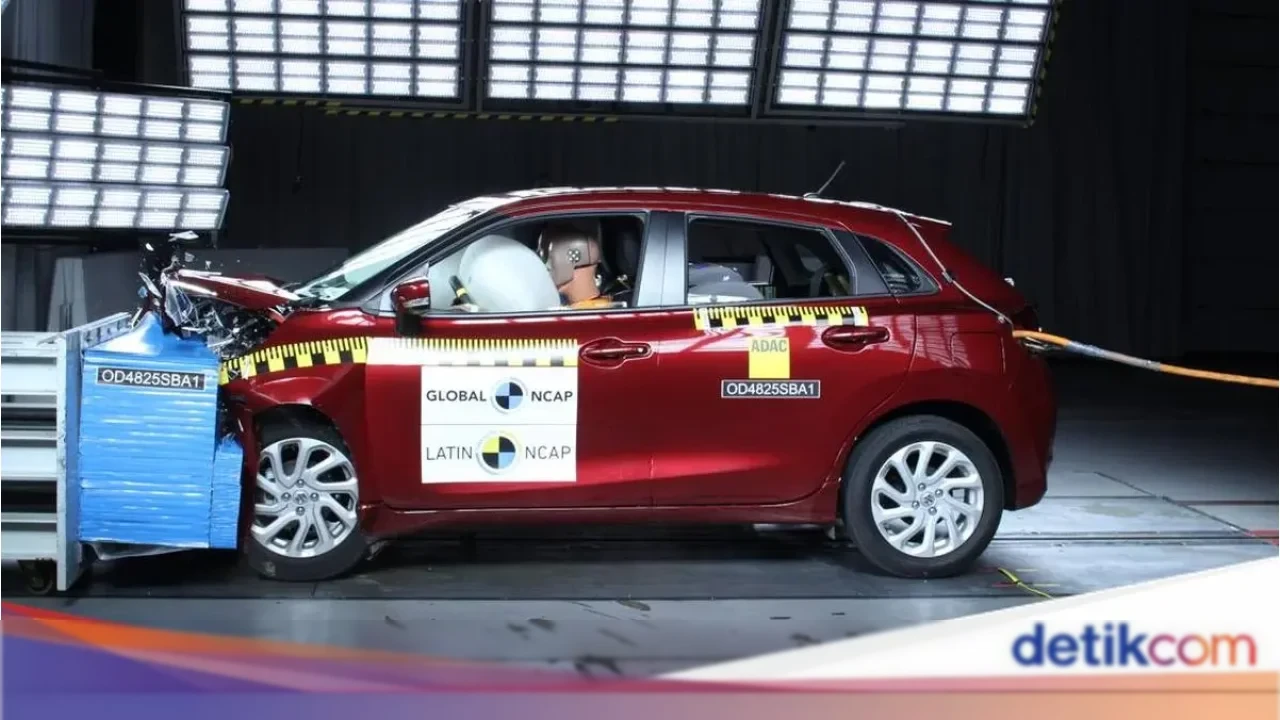 Suzuki Baleno Kantongi Dua Bintang Latin NCAP, Perlindungan Dada dan Leher Jadi Sorotan