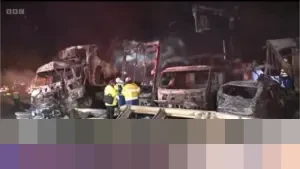 Tabrakan Beruntun Libatkan 57 Kendaraan di Tokyo Tewaskan 2 Orang, Api Hanguskan 10 Mobil