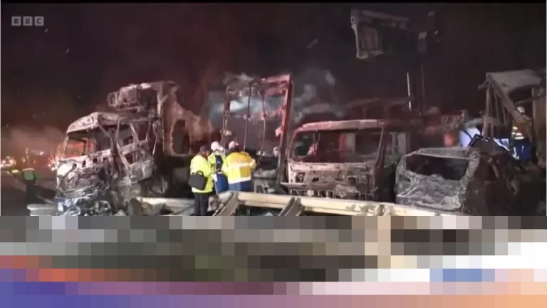 Tabrakan Beruntun Libatkan 57 Kendaraan di Tokyo Tewaskan 2 Orang, Api Hanguskan 10 Mobil