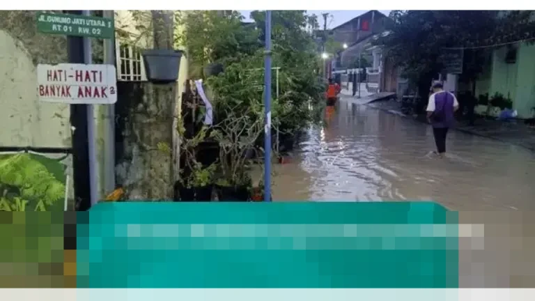 Tanggul Kali Plumbon Jebol, Banjir Rendam Ratusan Rumah di Ngaliyan dan Tugu Semarang, Ribuan Jiwa Terdampak