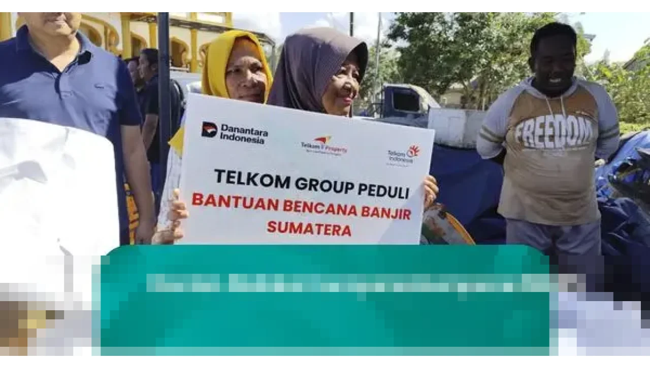 Telkom Bangkitkan Semangat Warga Aceh Tamiang Pasca-Banjir: Layanan Kesehatan dan Internet Gratis