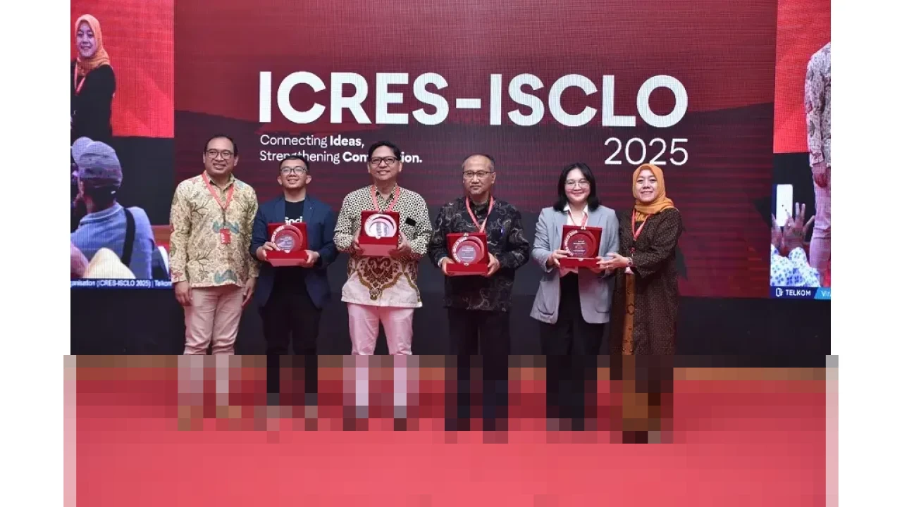 Telkom Perkuat Transformasi Digital Lewat ICRES–ISCLO 2025, Gandeng Akademisi hingga Industri Global
