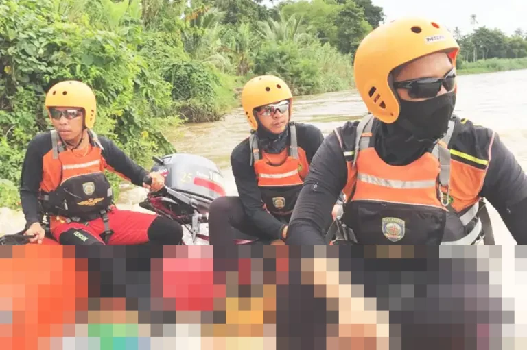 Tim SAR Palembang Intensifkan Pencarian Korban Perahu Getek Tenggelam di Sungai Siguci OKU Timur