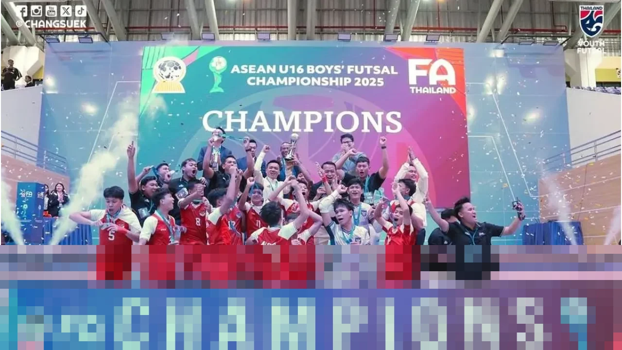 Timnas Futsal Indonesia U-16 Sabet Gelar Juara Piala AFF dan Borong Penghargaan Individu Timnas Futsal Indonesia U-16 Sabet Gelar Juara Piala AFF dan Borong Penghargaan Individu
