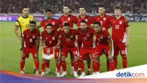 Timnas Indonesia Akhiri Tahun 2025 di Peringkat 122 FIFA, Tertinggal dari Rival Asia Tenggara